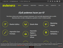 Tablet Screenshot of indenets.com